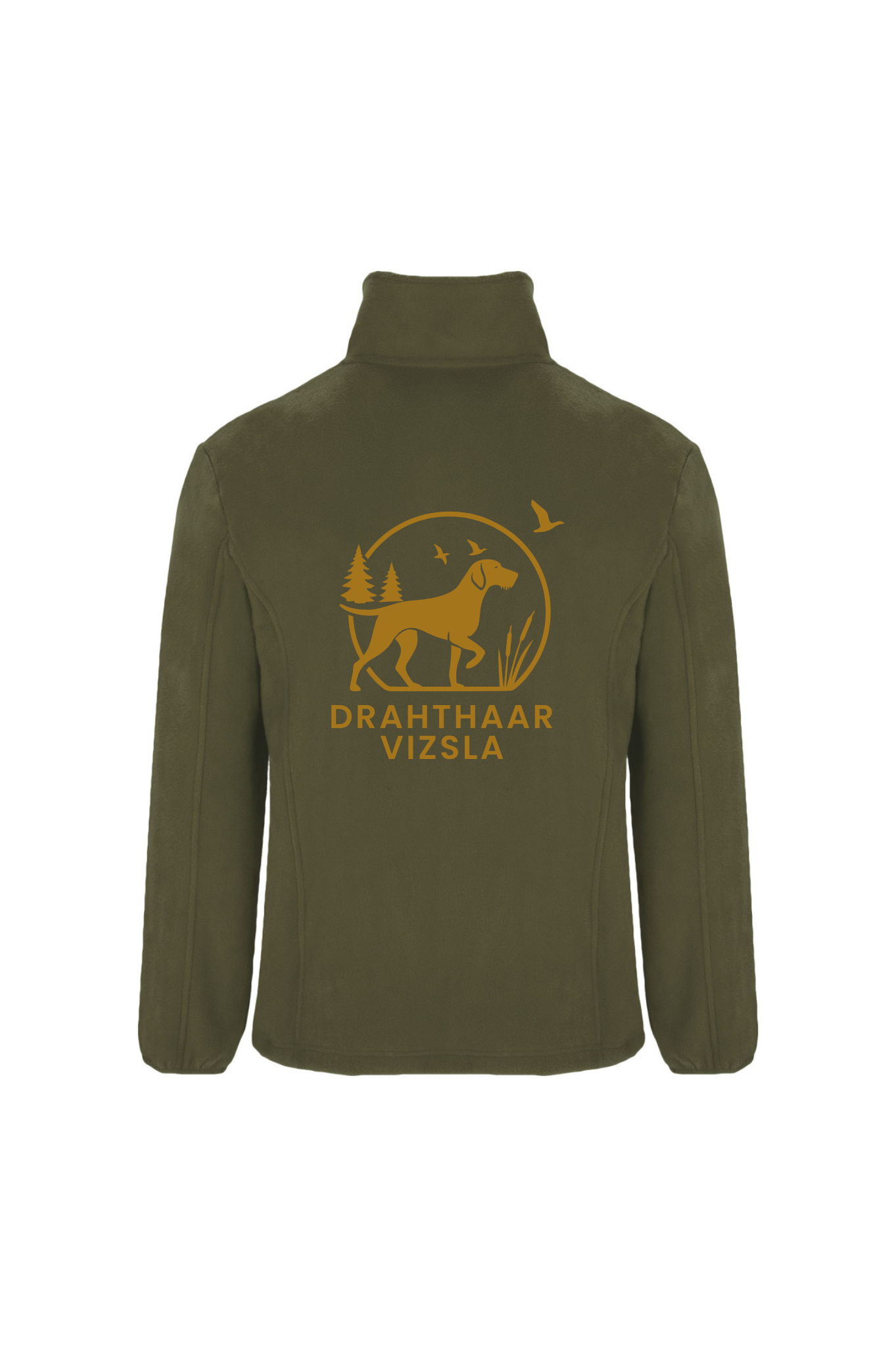 Fleece-Weste Herren mit Kapuze - Drahthaar Vizsla