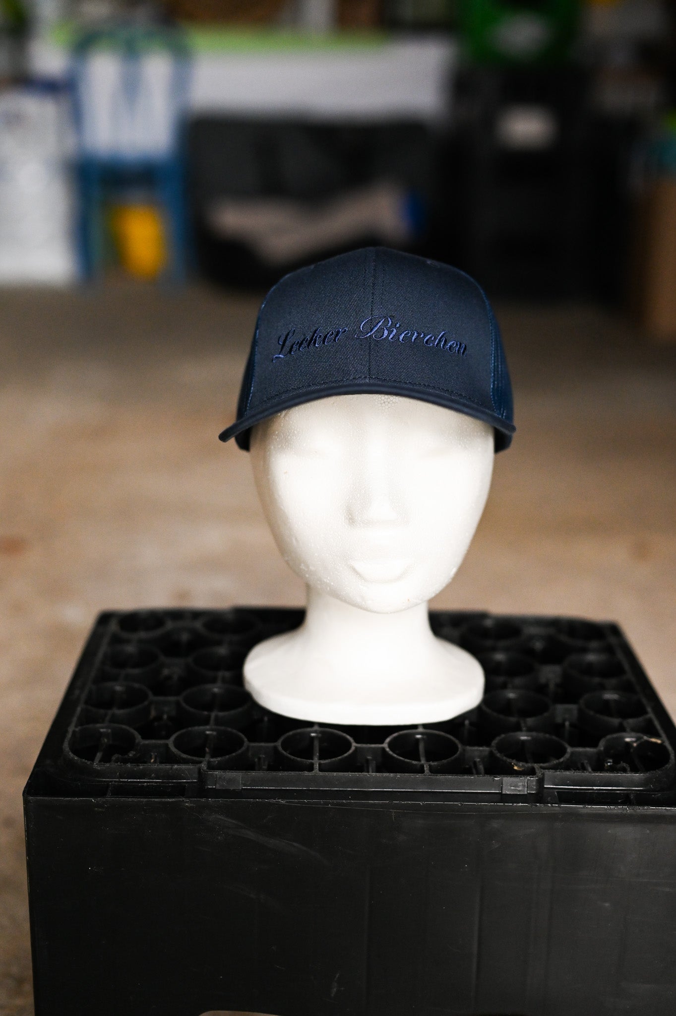 Kappe mit Netz - Lecker Bierchen