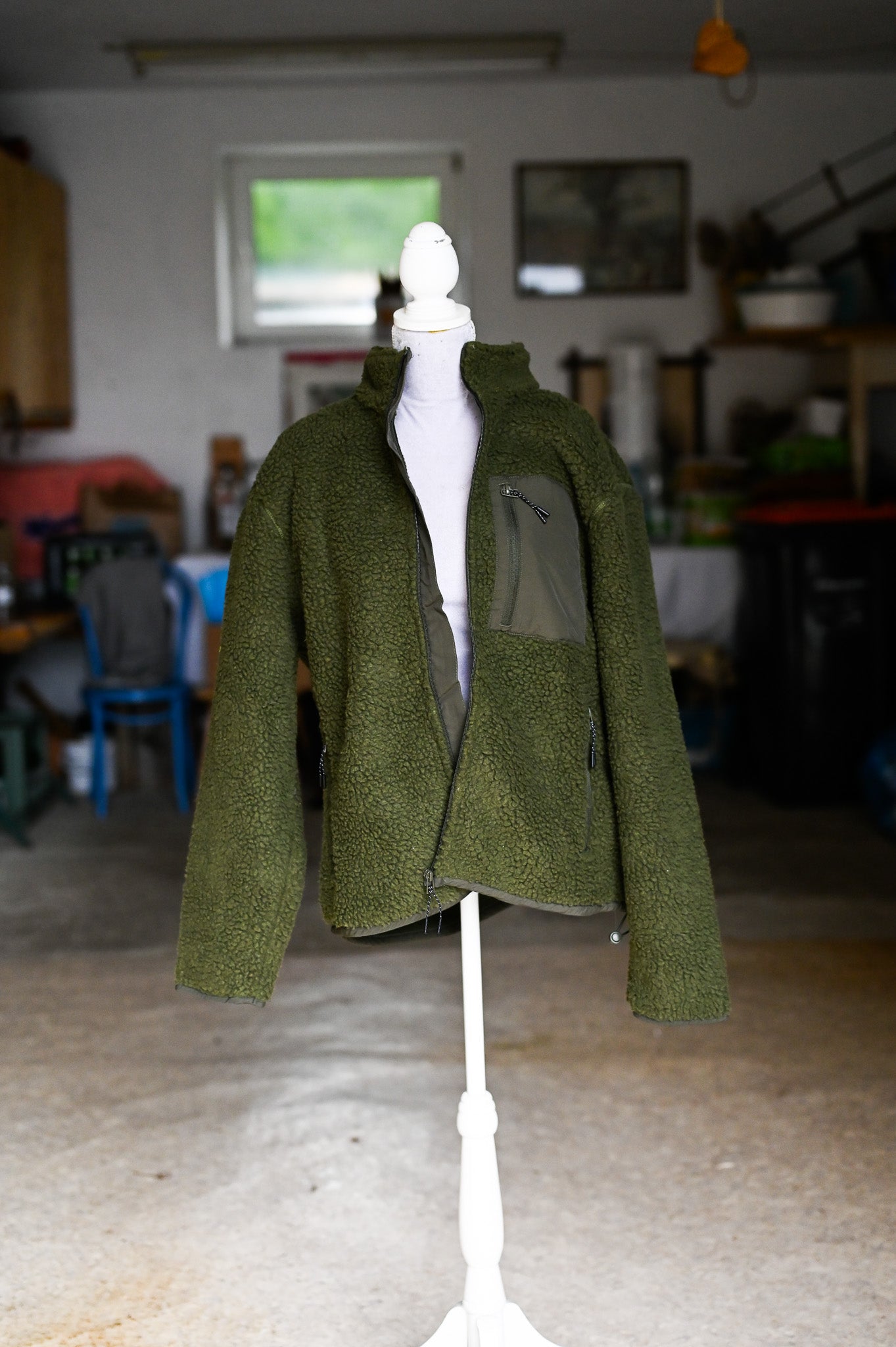 Jacke Teddyfleece - Drahthaar Vizsla Jacke