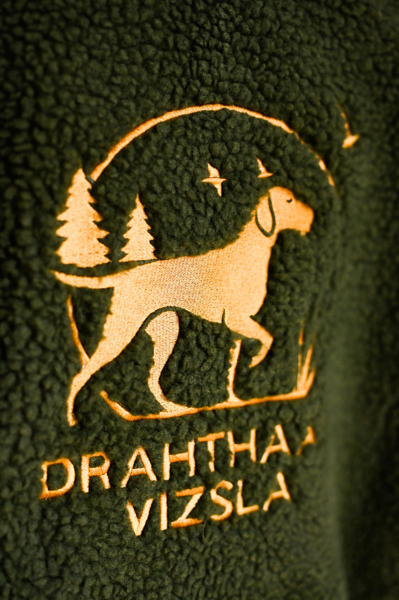 Jacke Teddyfleece - Drahthaar Vizsla Jacke