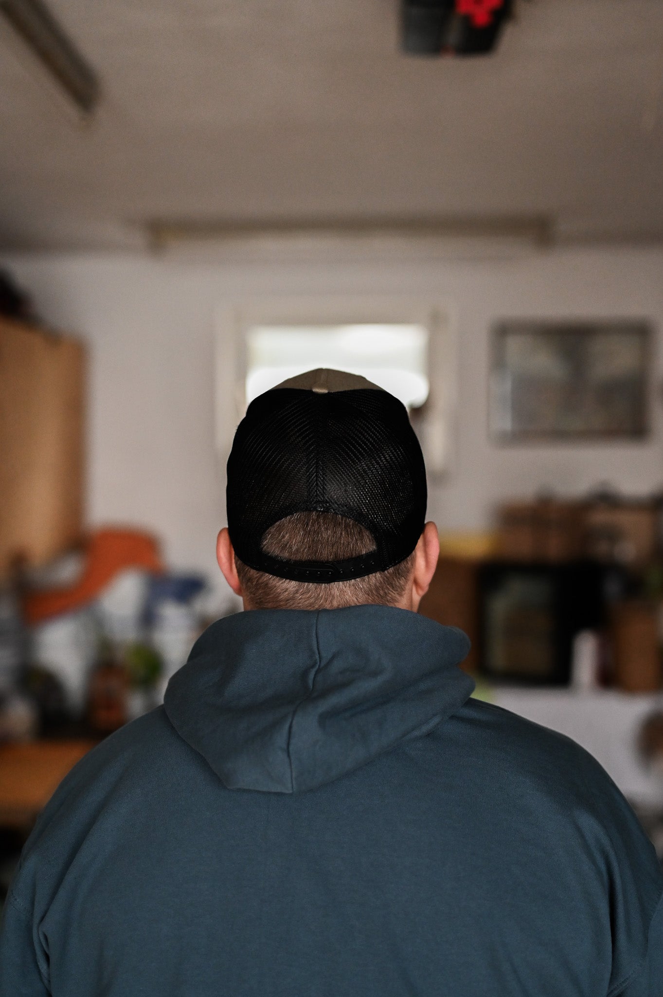 Kappe mit Netz - Kaspressknedlsuppn