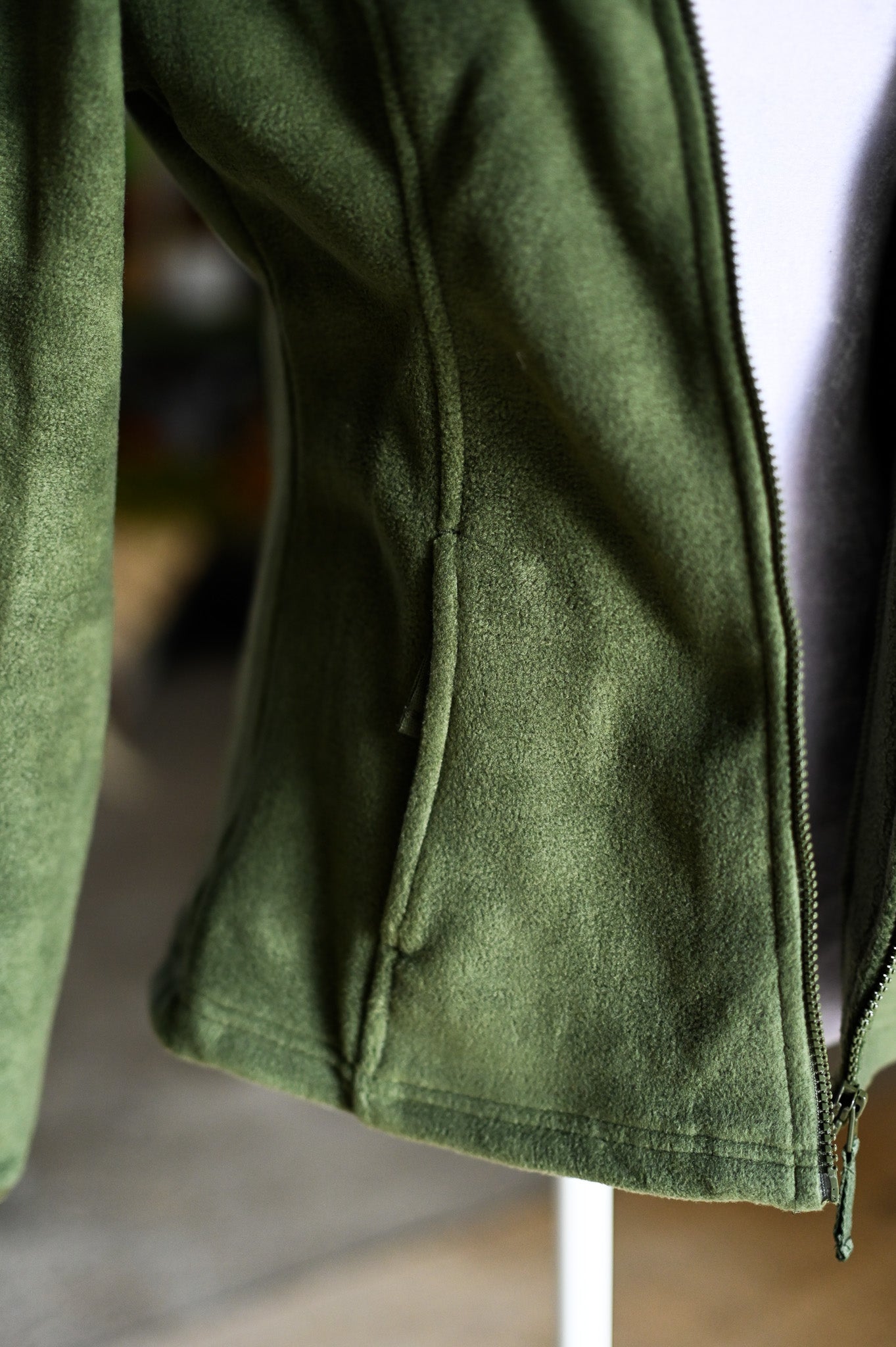 Fleece-Weste Damen mit Kapuze - Drahthaar Vizsla