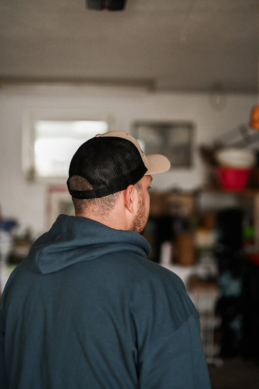 Kappe mit Netz - Kistnbratl