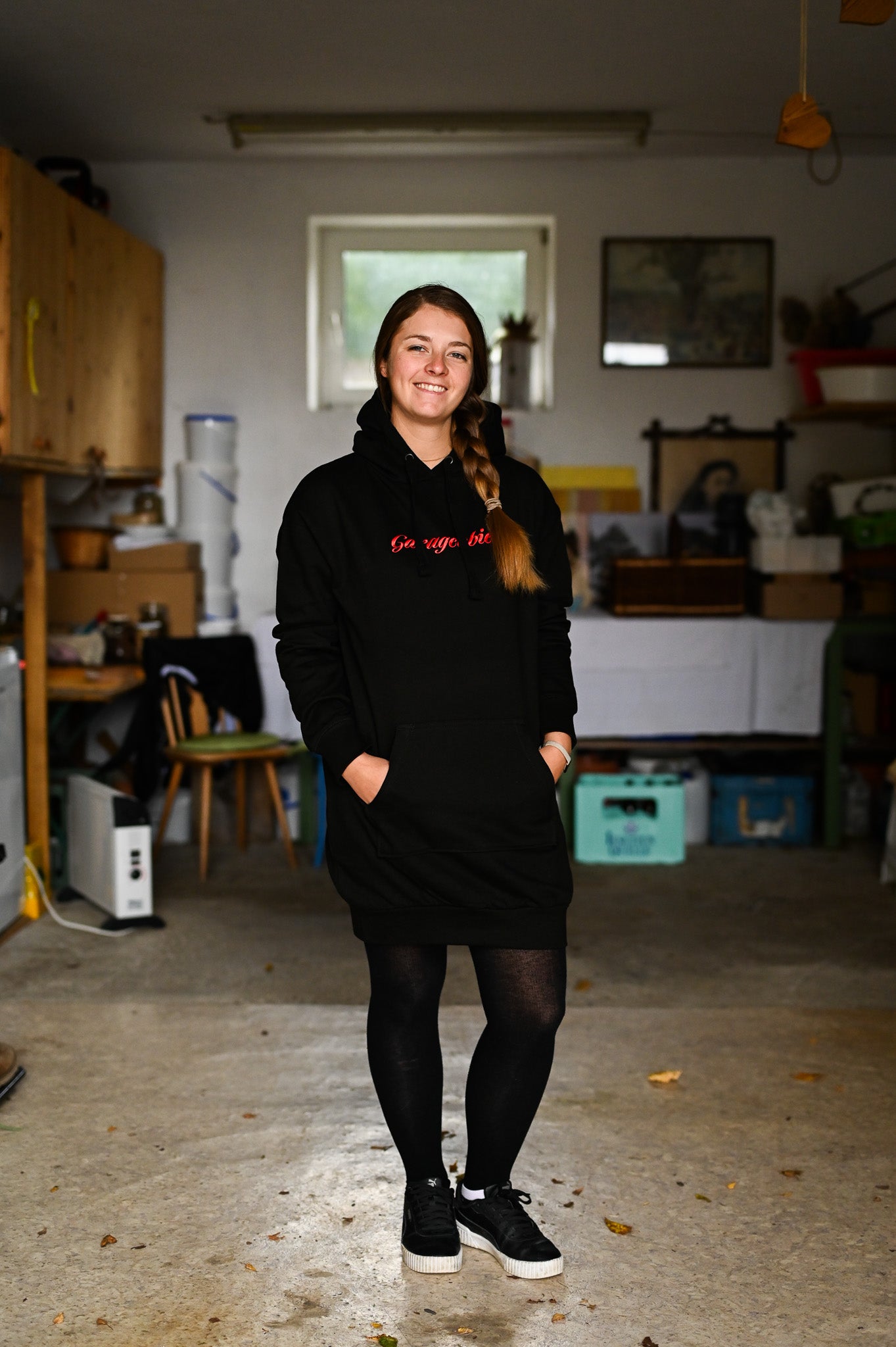 Hoodie Dress - Garagenbier