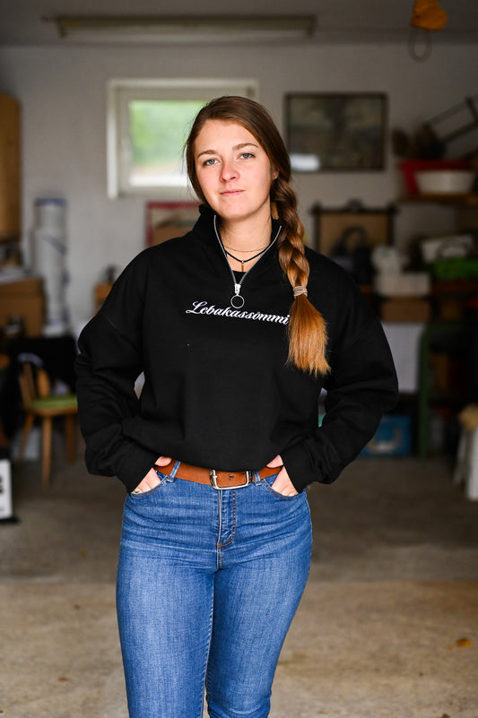 Zippsweater Cropped - Lebakassömmi