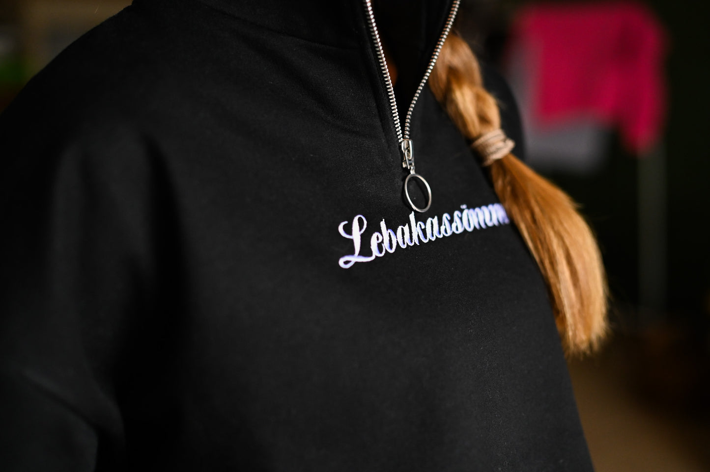 Zippsweater Cropped - Lebakassömmi