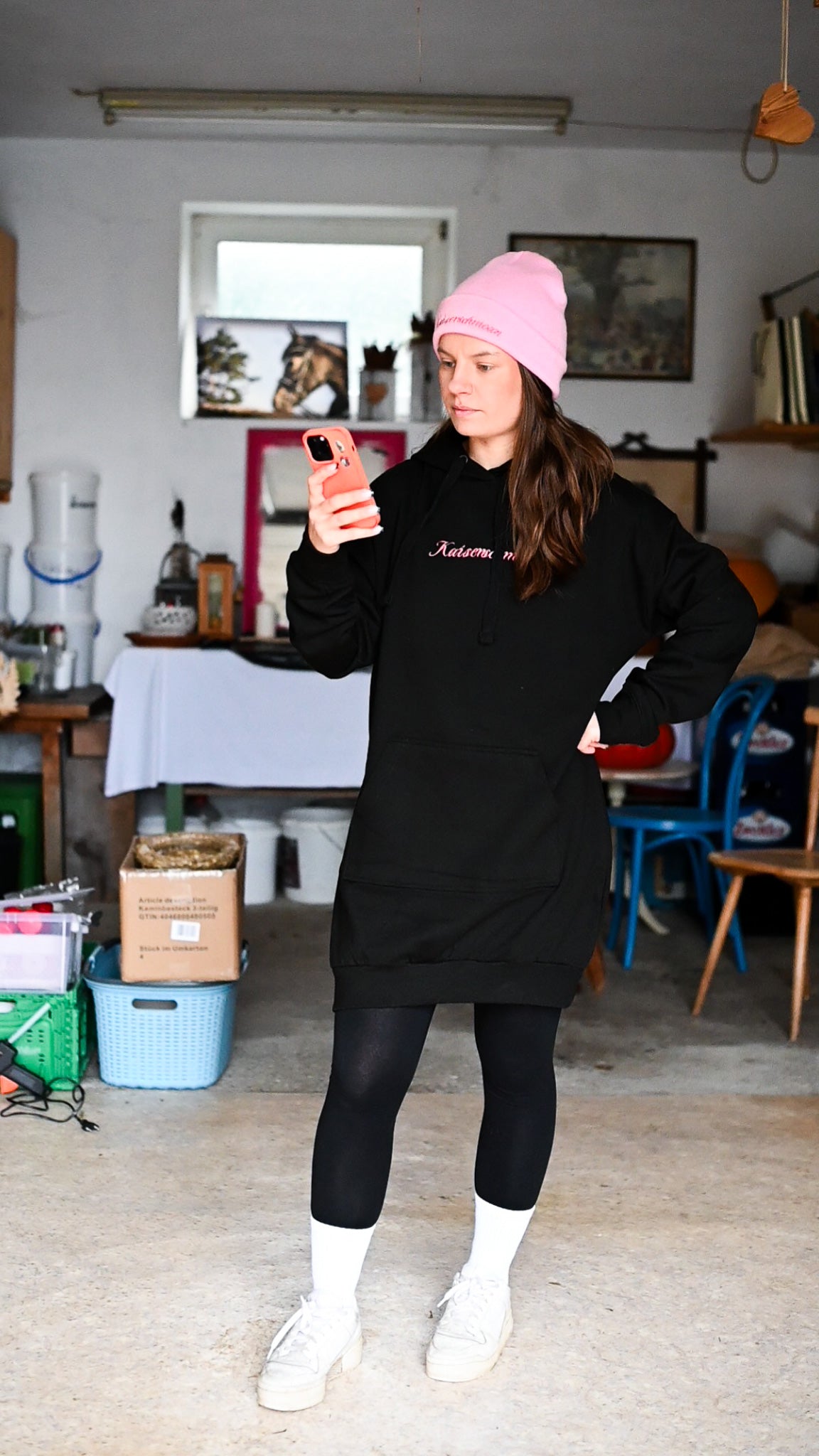 Hoodie Dress - Garagenbier