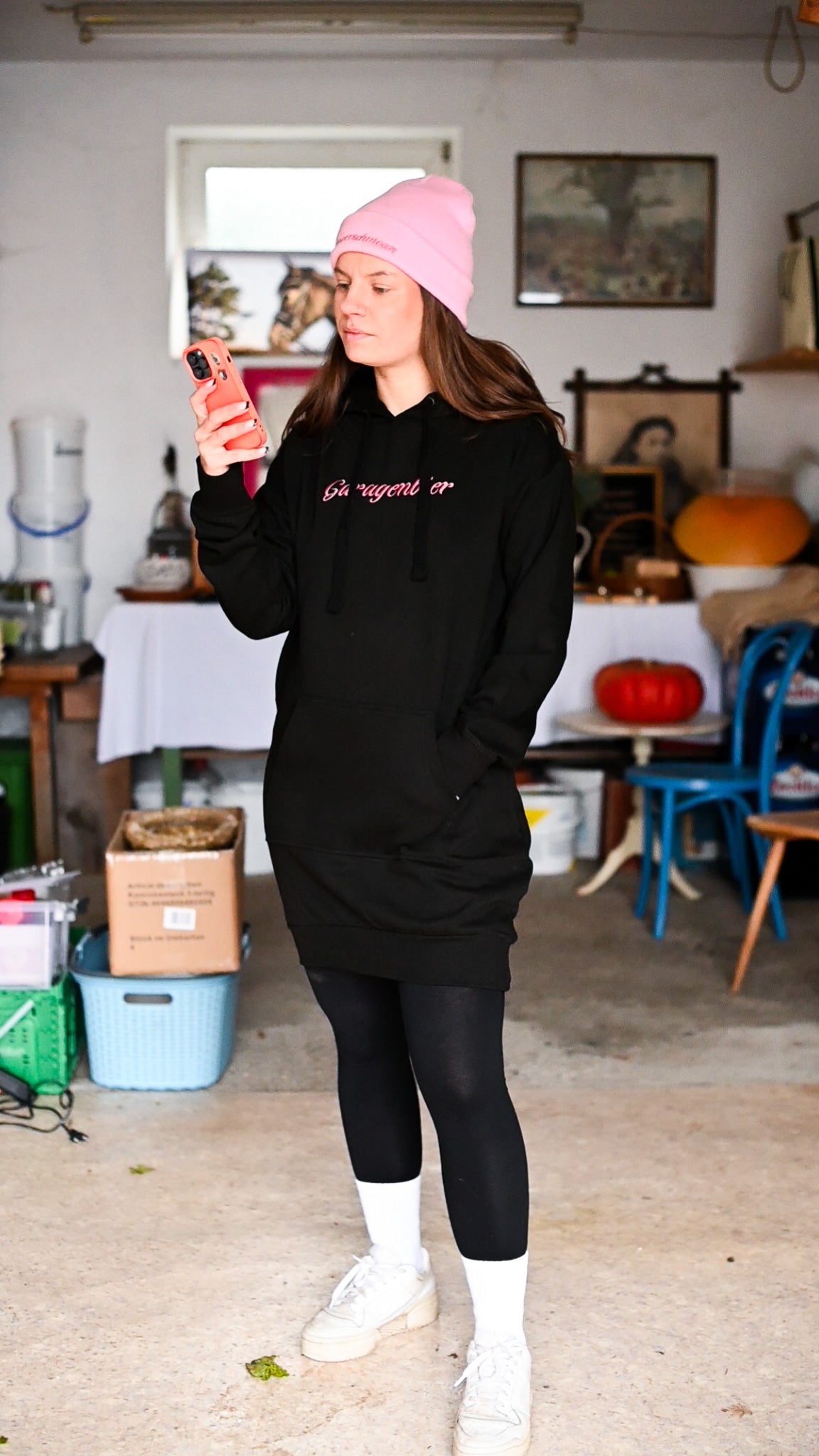 Hoodie Dress - Garagenbier