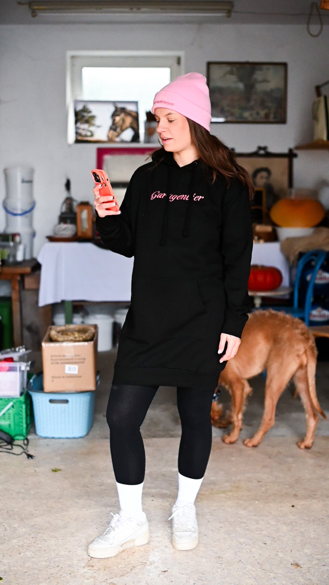Hoodie Dress - Garagenbier