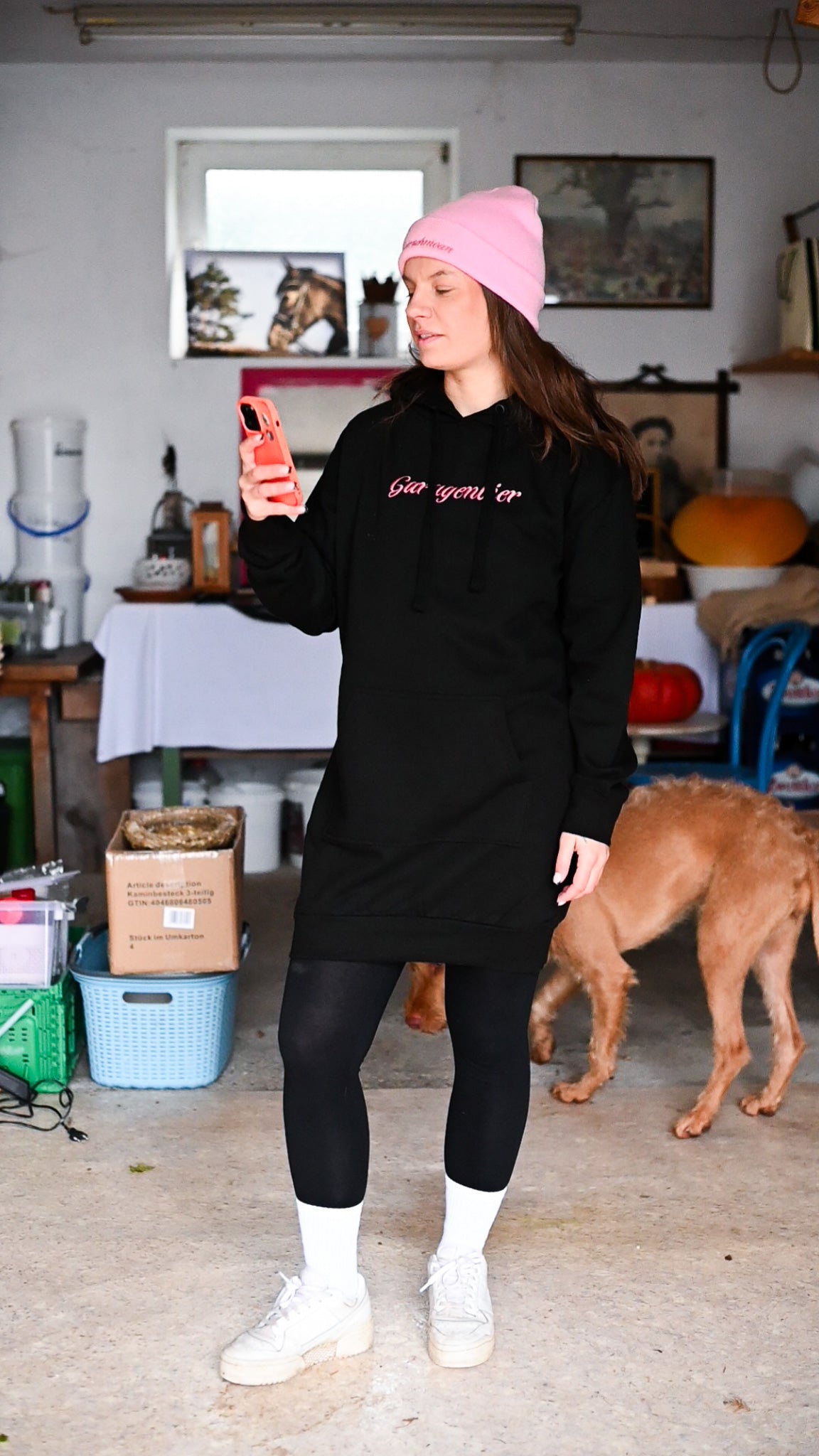 Hoodie Dress - Garagenbier