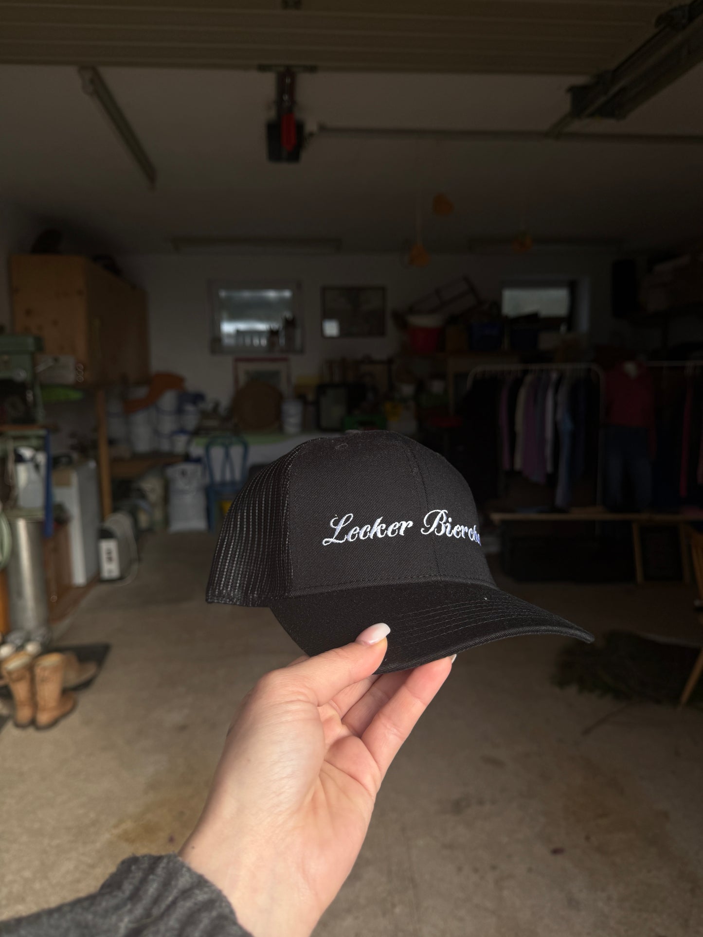 Kappe mit Netz - Bierbauch